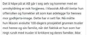 Anne brith davidsen skriver kommentar på hege andersen høgstøs artikkel «spar meg rosabloggerne». Anne Brith Rett Person Til A Hjelpe Andre Om Influencere