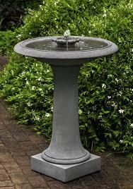 Stone Bird Baths For Sale Near Me Camellia Concrete Birdbath Fountain Bird Bath Fountain Fountains Outdoor Water Fountains Outdoor