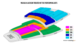 New Orleans Mahalia Jackson Theater Of The Performing Arts