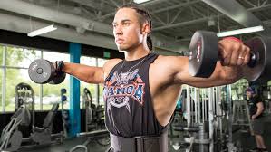 Function of the exercise the anterior deltoids function to elevate the arm forward. The Only Dumbbell Lateral Raise Article You Need