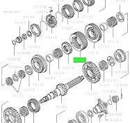 ME627387 Mitsubishi FUSO | Manual Transmission 2nd and 3rd Synchronizer