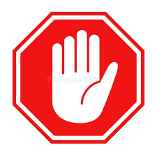 Red Stop Sign With Big Hand Symbol Icon Vector Illustration Simple Red Stop Roa Sponsored Big Hand Symbol Hand Symbols Stop Sign Vector Illustration