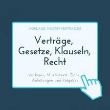 Entdecke rezepte, einrichtungsideen, stilinterpretationen und andere ideen zum ausprobieren. Mustervertrag Vorlagen Vorlagen Anleitungen Und Tipps Fur Vertrage