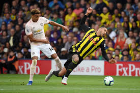 Bruno fernandes opens manchester united account in win over watford. Etienne Capoue Jesse Lingard Etienne Capoue And Jesse Lingard Photos Watford Fc Vs Manchester United Premier League Zimbio