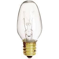 Clear C7 Nightlight Bulb 4 Watts