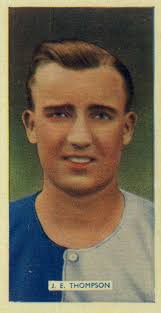 Ernie Thompson of Blackburn Rovers in 1936.