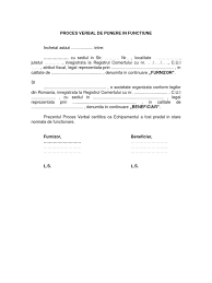 Utilizatorul care a pus această întrebare este în lista ta de utilizatori ignoraţi. Proces Verbal De Punere In Functiune