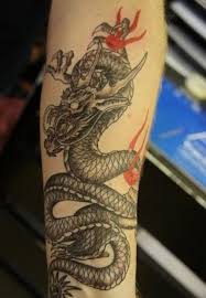 You can have any size of creature tattoos. Dragon Forearm Tattoos Tattooimages Biz