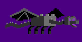 Seriously I Think It Needs Stitches Minecraft Mondays Extra Giant Ender Dragon Mid Section Minecraft Quilt Dragon Quilt Minecraft Ender Dragon
