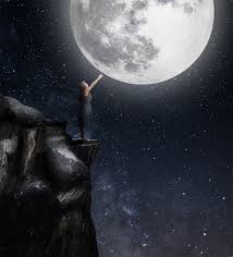 Reaching for the Moon – From My Corner of the Universe