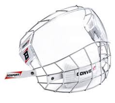 Eishockey helm mit visier oder gitter? Bosport Convex17 Visier Gitter Combo Senior Visiere Und Gitter