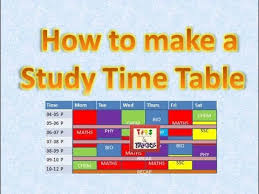 Set the importance of the subject. How To Make A Study Timetable Time Table à¤• à¤¸ à¤¬à¤¨ à¤¯ Hindi Youtube