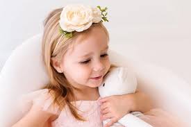 Cream Rose Mix Headband