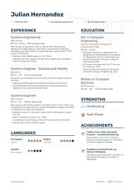 A resume objective is a short heading statement in your resume, where you describe your professional goals and aspirations. Systems Engineer Resume Examples Pro Tips Featured Enhancv