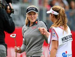 Maybe you would like to learn more about one of these? For Brooke Henderson And Her Sister Caddy Brittany The Golf Course Feels Like Home The Star