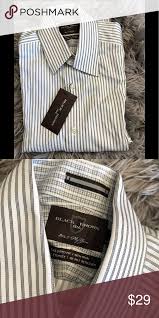 Black Brown 1826 Classic Shirt 15 5 Nwt Black And Brown Black Brown 1826 Classic Shirt