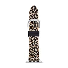 Sleek and elegant apple smart watches. Kate Spade New York Apple Watch Leopard Print Silicone Band 38 40mm Target