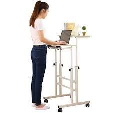 You are not reaching your current productivity potential. Sdadi 2 Inches Carpet Wheels Mobile Standing Desk Stand Up Desk Height Adjustable Home Office Desk With Standing And Seating 2 Modes 3 0 Edition Light Grain S001wflt Buy Online In Bahamas At