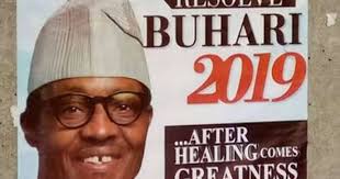 Image result for Buhari's 2019 election adverts