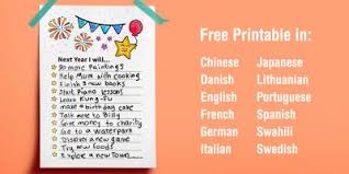Resolutions Archives Bilingual Kidspot