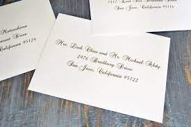Wedding Invitation Envelopes Address Addressing Wedding Invitations Wedding Invitation Envelopes