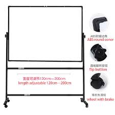 Large Mobile Magnetic White Board With Stand Double Sided Dry Erase Portable Whiteboard Buy High Quality Portable Whiteboard Magnetic Flip Chart