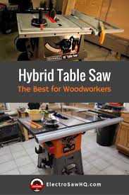 The Best Hybrid Table Saw Reviews For Woodworkers Hybrid Table Saw Table Saw Reviews Diy Table Saw