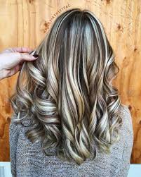 The bold beauty look was all the… burgundy blonde hairred hair with blonde highlightsburgendy hairdark hair 50 Light Brown Hair Color Ideas With Highlights And Lowlights