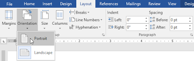 By default, a blank document contains one column. Word 2016 Page Layout