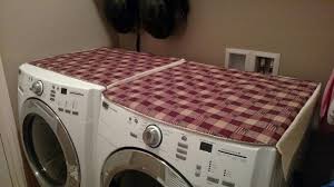 Diy Padded Washer And Dryer Covers Washer And Dryer Covers Washer And Dryer Indoor Decor