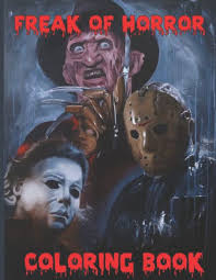 Every page you color will pull you into a relaxing world. Freak Of Horror Coloring Book The Scariest Famous Creatures And Creepy Serial Killers From Classic Horror Movies Gifts For Adults Kids By Samantha Coloring Publishing Paperback Barnes Noble