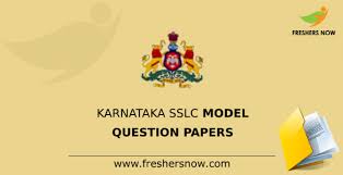 Karnataka Sslc Model Question Papers Pdf Model Question Paper Question Paper This Or That Questions