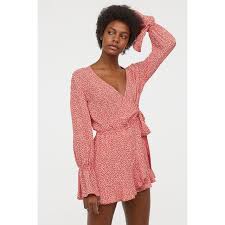 Maybe you would like to learn more about one of these? Combi Short En Viscose Rouge Fleuri Femme H M Fr From Hmm On 21 Buttons