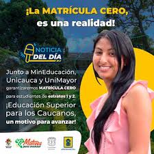 Matrícula cero en estrato 1, 42 por ciento de descuento en estrato 2, 35 por ciento en estrato 3 y 15 por ciento en estrato 4. Matricula Cero A Estudiantes Caucanos De Estratos 1 Y 2 Proclama Del Cauca
