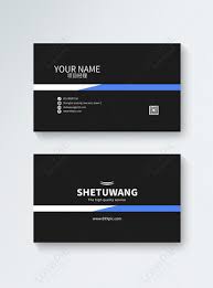 Choose business cards templates that match or complement your other business stationery. Blue Tech Wind Business Card Template Template Image Picture Free Download 401418897 Lovepik Com