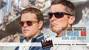 Der film basiert auf der wahren geschichte des visionären sportwagenherstellers carroll shelby und des furchtlosen rennfahrers ken miles. Le Mans 66 Gegen Jede Chance Ab Dem Scala Tuttlingen Facebook
