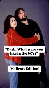 For the next 60 seconds, I’m going to Mall you to death., “Dad… What were  you like in the 90’s?” Mallrats Edition., #KevinSmith #mallrats