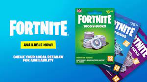 An epic games account is required to play fortnite. Fortnite V Bucks Cards Coming To Retailers Soon