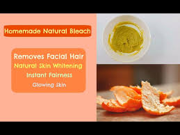 If you want clean, light facial hair, you can bleach your facial hair in a short period of time and then enjoy. Homemade Natural Bleach To Remove Facial Hair Skin Whitening Home Remedies Remedy