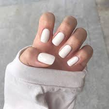 Vind fantastische aanbiedingen voor white nail square. Amazon Com Kakaco Square White Fake Nails Press On Nails Glossy False Nails Full Cover Acrylic Nail For Women And Girls Pack Of 24 Beauty