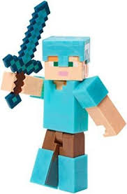You can survive a 150 block fall with feather falling and protection . Minecraft Alex In Diamond Armor Figure Alex In Diamond Armor Figure Buy Superhero Toys In India Shop For Minecraft Products In India Flipkart Com