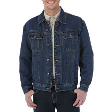 Le denim des années 1970 devra être porté dans, très raide comme neuf. Veste En Denim Wrangler A Doublure En Flanelle Pour Hommes Walmart Canada
