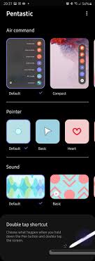 Just try air lock screen! Pentastic Good Lock Module Redesigns The S Pen Air Command Menu Sammobile