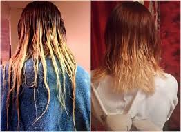 The initial treatment for a chemical burn from bleach is flushing the bleach off your skin using cool running water, according to medlineplus, a service of the national library of medicine and the national institutes of health 1. Teen S Hair Is Burnt Off After Trying To Diy Ombre Hair Color Hair Bleach Disaster