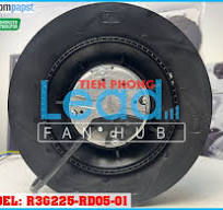 Quạt ly tâm EC FAN hiệu EBMPAPST R3G225-RD05-01, 230VAC ...