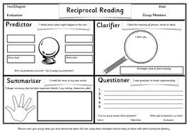 Jor headings, and look at any illustrations. Reciprocal Reading A3 Collaborative Poster By Lamiss Tpt
