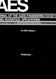 We did not find results for: Aes E Library Complete Journal Volume 38 Issue 9