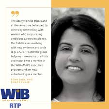 In this edition of WIB-RTP Leadership Spotlight, we are excited to  celebrate Wanda Proctor AAB, BSM, MBA Candidate, Co-Chair of Young Women In  Bio (YWIB)! Wanda is a Global Regulatory Affairs Expert (