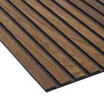 Pannello NON acustico - Rovere affumicato non trattato 60 x 240 cm