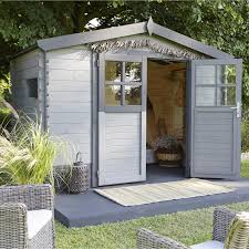 Abri De Jardin Bois Soleil Ep 28 Mm 4 95 M Leroy Merlin